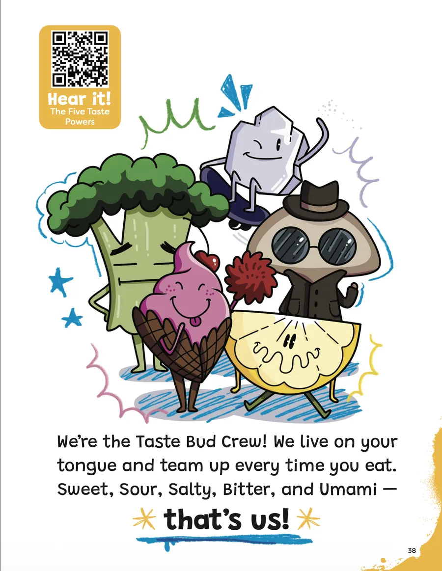 Page 38, the Taste Bud Crew
